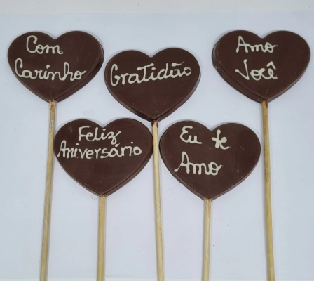 Imagem Pirulito coração personalizado 25g