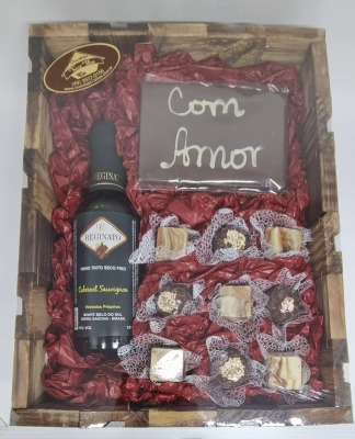 Imagem COD 550-Estojo xadrez vinho 140g